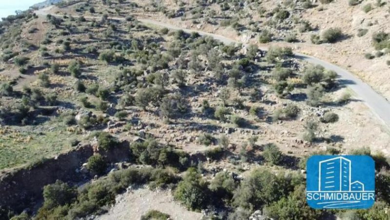 Agios Georgios bei Agia Galini Kreta, Agios Georgios: Grundstück mit Baugenehmigung für drei Häuser und einen Swimmingpool Grundstück kaufen